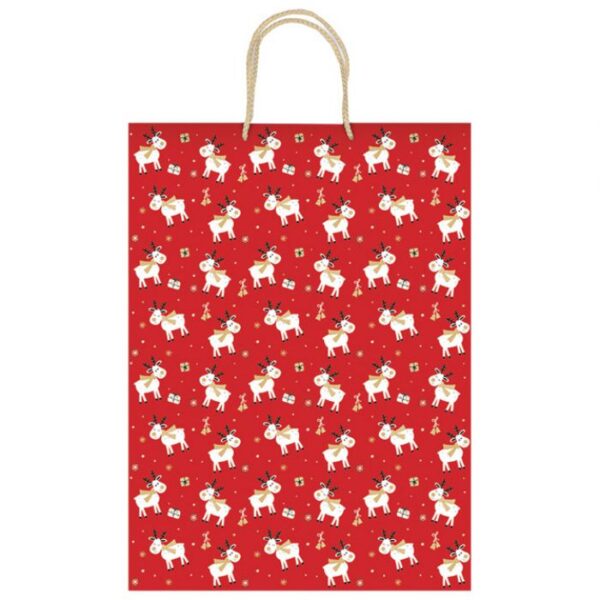 VREĆICE UKRASNE 20,5X26X11,5CM NOVOGODIŠNJE REX-SAUL SADOCH SDN20-413H