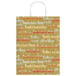 VREĆICE UKRASNE 26X34,5X12CM NOVOGODIŠNJE REX-SAUL SADOCH SDX26-513G