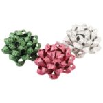 MAŠNA UKRASNA SAMOLJEPLJIVA 80MM GLITTER STAR PRASENT 20140-099 SORT - Image 2