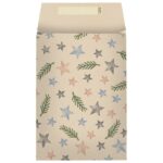 VREĆICE-KUVERTE UKRASNE STRIP NOVOGODIŠNJE 17,5X4X25CM PK10 STEWO 5260 40