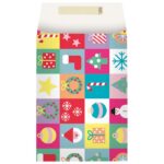 VREĆICE-KUVERTE UKRASNE STRIP NOVOGODIŠNJE 17,5X4X25CM PK10 STEWO 5239 25