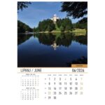 KALENDAR &QUOT;DVORCI I UTVRDE 2026&QUOT; 13 LISTOVA, SPIRALA - Image 10