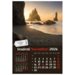 KALENDAR &QUOT;PUTUJEM EUROPOM 2026&QUOT; 13 LISTOVA, SPIRALA - Image 4