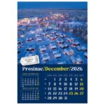 KALENDAR &QUOT;PUTUJEM EUROPOM 2026&QUOT; 13 LISTOVA, SPIRALA - Image 5