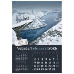 KALENDAR &QUOT;PUTUJEM EUROPOM 2026&QUOT; 13 LISTOVA, SPIRALA - Image 6