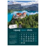 KALENDAR &QUOT;PUTUJEM EUROPOM 2026&QUOT; 13 LISTOVA, SPIRALA - Image 10