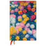 PLANER TJEDNI 2026-9,5X14CM-MINI HORIZONTALNI S GUMICOM MONET’S CHRYSANTHEMUMS PAPERBLANKS DE0732-7