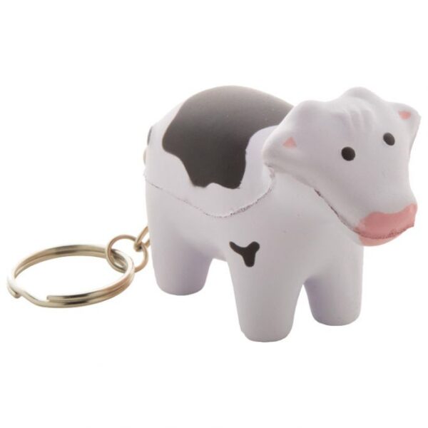 PRIVJESAK ZA KLJUČEVE ANTISTRES KRAVICA ANDA AP810392 BIJELA