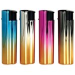 UPALJAČ ELEKTRONSKI METALNI SJAJNI ATOMIC JET FLAME FESTIVAL TROBER 3750005 SORT BOJE