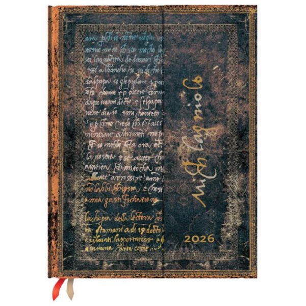 PLANER TJEDNI 2026-18X23CM-ULTRA HORIZONTALNI MAGNET MICHELANGELO PAPERBLANKS DE0801-0