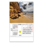 KALENDAR &QUOT;IDEMO NA MORE&QUOT; S ROTACIJSKIM KRUGOM, SPIRALA, NIKOPROM