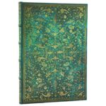NOTES 12X18CM-MIDI CRTE 72L S GUMICOM EMERALD FLOWER  PAPERBLANKS PB1315-1 - Image 2