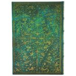 NOTES 12X18CM-MIDI CRTE 72L S GUMICOM EMERALD FLOWER  PAPERBLANKS PB1315-1 - Image 3