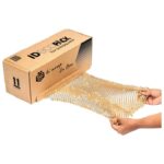 PAPIR OMOTNI SAĆASTI ROLA 80G 50CMX50M &QUOT;BI WRAP BOX&QUOT; SMEĐI - U KUTIJI - Image 2