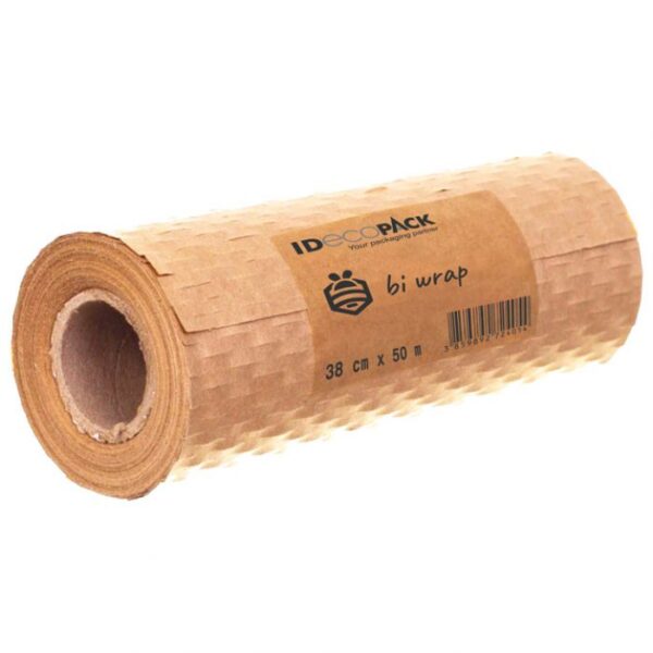 PAPIR OMOTNI SAĆASTI ROLA 80G 38CMX50M &QUOT;BI WRAP BOX&QUOT; SMEĐI - DOPUNA