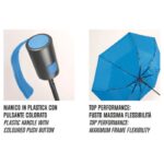 KIŠOBRAN AUTOMATIK SKLOPIVI S GUM.DRŠKOM PROMO PERLETTI 96008-04 BIJELI - Image 2