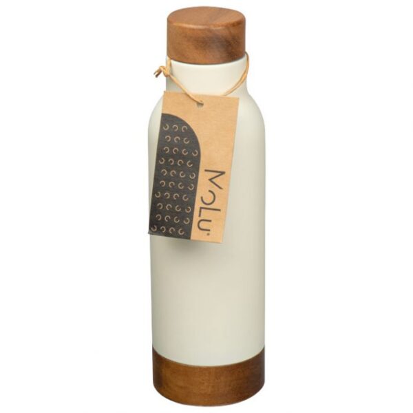 BOCA TERMO MOLU COTE D&APOS;AZUR 3978 METALNA S DRVENIM POKLOPCEM 630ML BIJELA