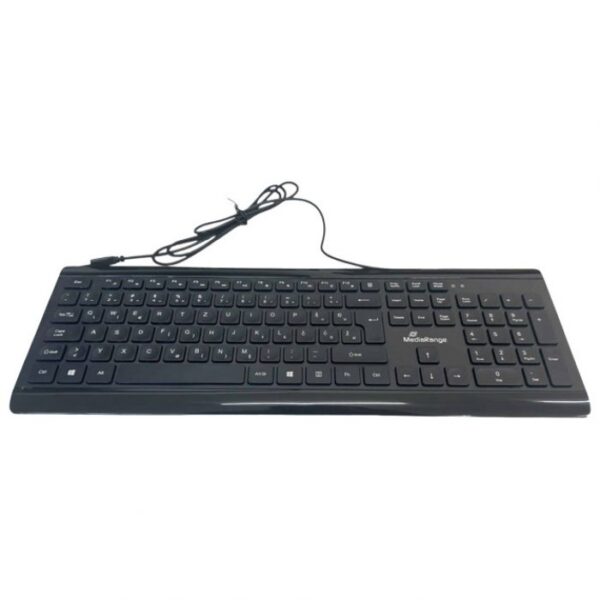 TIPKOVNICA USB MROS101-HRSI SLIM CRNA