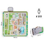PODLOGA ZA PIKNIK I PLAŽU 150X150CM DJEČACI-GRAD PERLETTI 13151 - Image 2