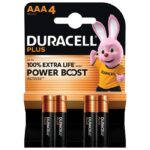 BATERIJA ALKALNA 1,5V AA PLUS BOOST PK4 DURACELL LR6 BLISTER
