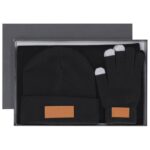 SET POKLON MUŠKI KAPA,RUKAVICE I ŠAL MAKITO 22007 CRN - Image 2