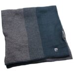 SET POKLON MUŠKI KAPA I ŠAL PIERRE CARDIN 2VB01 PLAVO-SIVI - Image 3