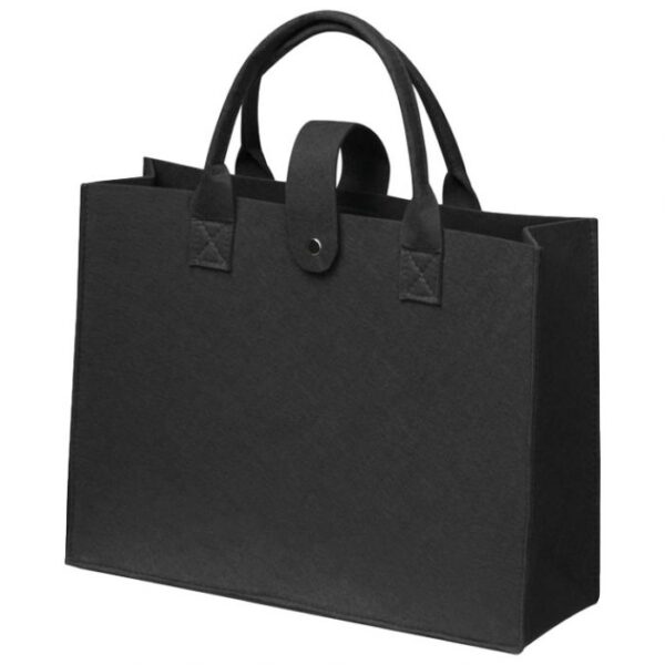 TORBA ZA DOKUMENTE OD RECIKLIRANOG FILCA MACMA 6377103 CRNA