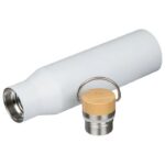 BOCA TERMO METALNA 550ML S DRVENIM POKLOPCEM MACMA 8389306 BIJELA - Image 2