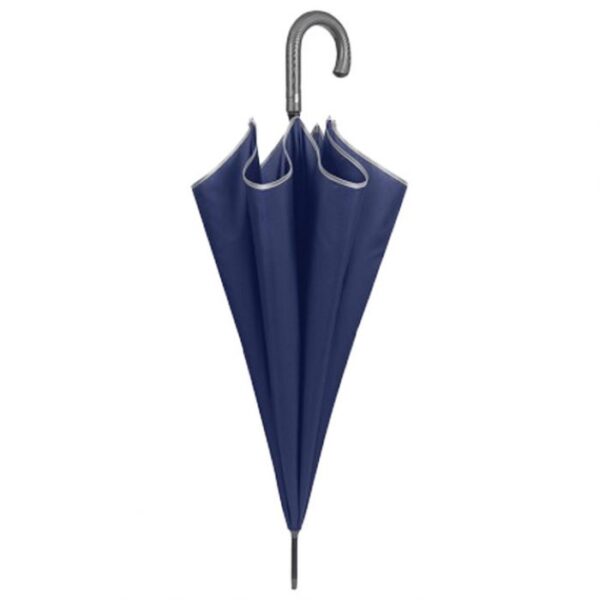 KIŠOBRAN AUTOMATIK S PLASTIČNOM RUČKOM GOLF TECHNOLOGY XXL PERLETTI 21822 PLAVI, REFLEKTIRAJUĆI RUB