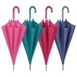 KIŠOBRAN AUTOMATIK S PLASTIČNOM RUČKOM NEW BASIC PERLETTI 12066 SORTIRANO