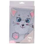 DNEVNIK PLIŠANI S KLJUČEM A5 96L CAT PASO PP23CA-3676