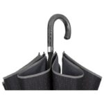 KIŠOBRAN AUTOMATIK S PLASTIČNOM RUČKOM GOLF TECHNOLOGY XXL PERLETTI 21824 CRNI-PRINT / REFLEKTIRAJU - Image 2