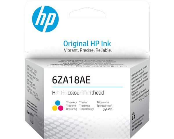 SUP INK HP 6ZA18AE Tri-Color Printhead