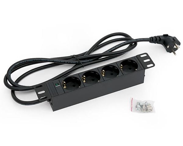 Triton 10" PDU razvodni panel 4xšuko RAB-PD-X91-C1