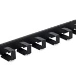 Triton aranžeri vodilica 19"/1U, RAB-VP-X23-A1, 6 prstenova, crna