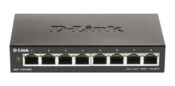 D-Link switch web upravljivi, DGS-1100-08V2/E