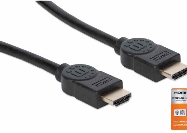 MANHATTAN HDMI premium 4K@60Hz UHD sa ethernetom, 1m