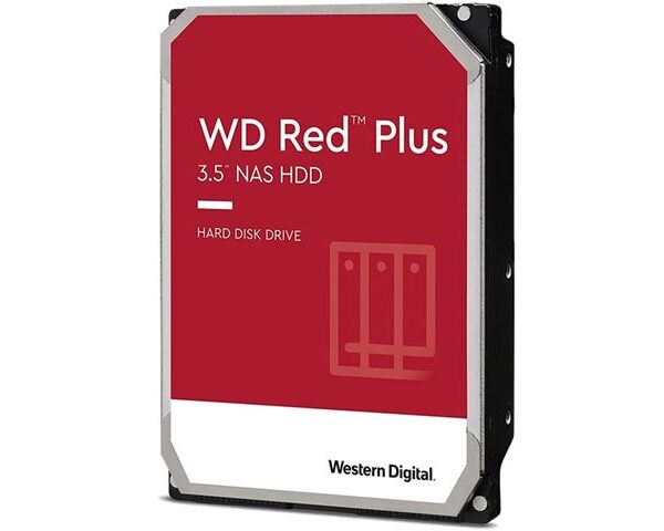HDD Interni WD Red™ Plus NAS (CMR) 12TB 3,5" SATA WD120EFBX