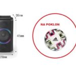 PANASONIC bežični zvučnik SC-TMAX5EG-K + ADIDAS lopta