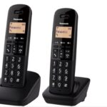 PANASONIC telefon bežični KX-TGB612FXB crni, TWIN