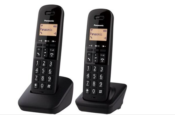 PANASONIC telefon bežični KX-TGB612FXB crni, TWIN