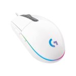 Miš žični Logitech G203 Lightsync Bijeli