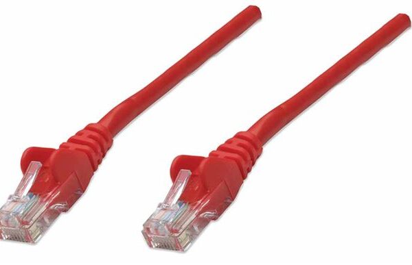 Kabl Intellinet Patch, Cat6 certified, U/UTP, 1.5m, crveni