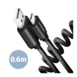CC USB CM 2.0 <> USB AM, 0,6m, Crna,Twister,BUCM-AM10TB, AXA