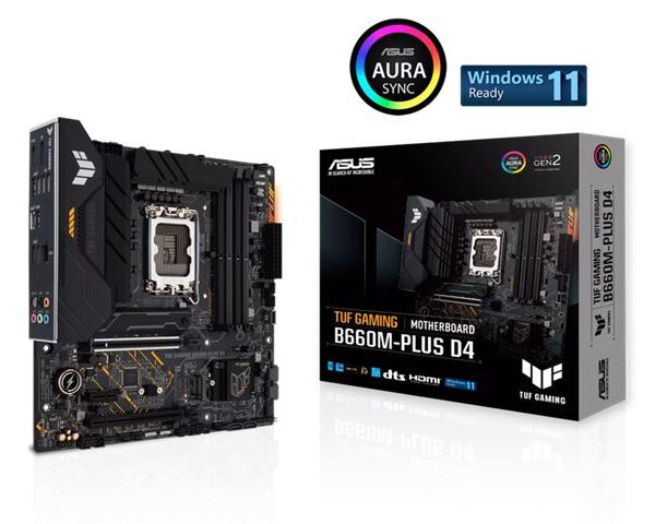 ASUS TUF GAMING B660M-PLUS D4