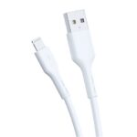 MS CABLE 2.4A fast charging USB-A 2.0-> LIGHTNING, 2m, MS, bijeli