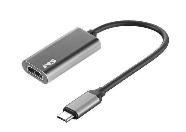 MS CABLE USB C -> HDMI F adapter, 20cm, 4K/60Hz, V-HC300