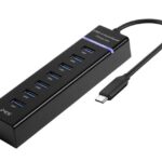 USB HUB A300, 7xUSB3.0, MS