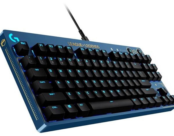 Tipkovnica žična Logitech G Pro, LoL Edition, mehanička, RGB