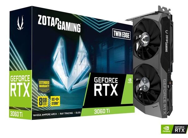 VGA ZOT GF RTX3070 TWIN EDGE OC LHR 8GB GDDR6